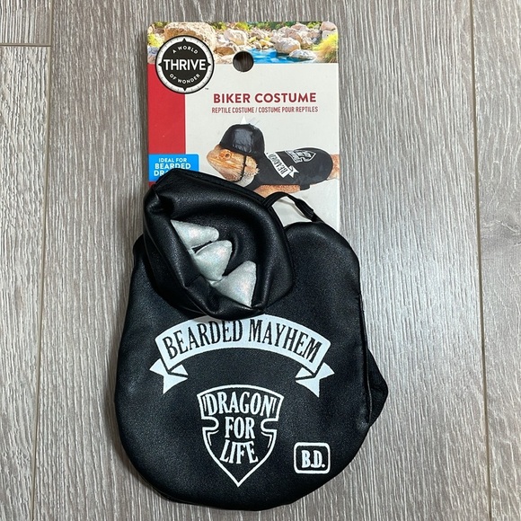 Reptile Bearded Dragon Bundle of 7 Outfits Clothes Costumes - Picture 2 of 14